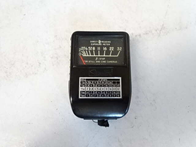 Vintage Weston Direct Reading Exposure Light Meter Model 853  WORKING