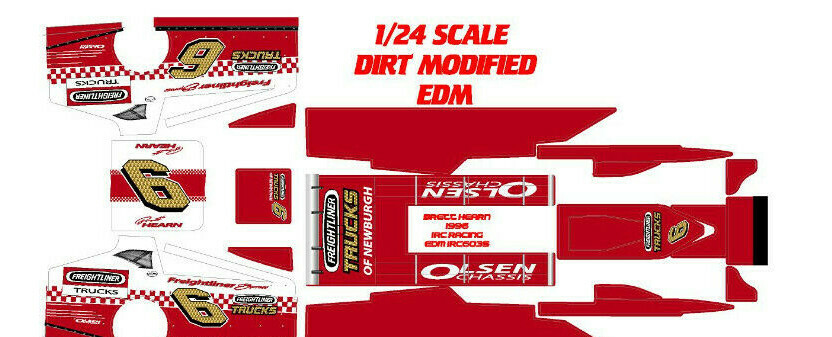 EDM MUDBOSS DIRT MODIFIED 1X24 SCALE BRETT HEARN 1996 THEME WRAP