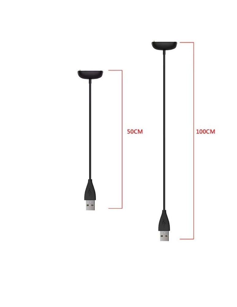 USB Replacement Charging Cable for Fitbit Charge 5 Luxe Charge 6 Smart Watch