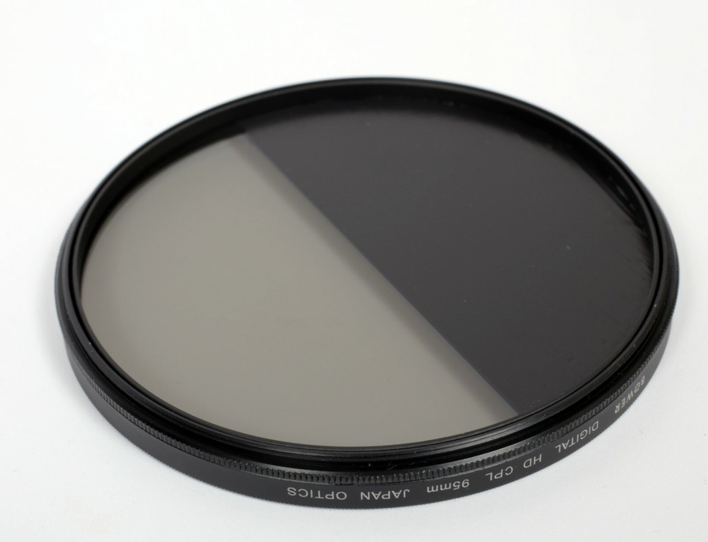 Bower 95mm CPL circular Polarizing polarizer filter sky/half 50% (#9245)