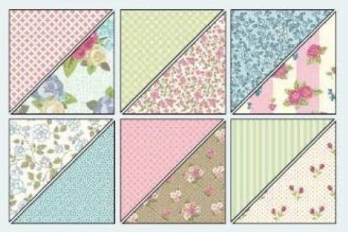 Stampin Up Designer Series Paper DSP Springtime Vintage 6" x 6"