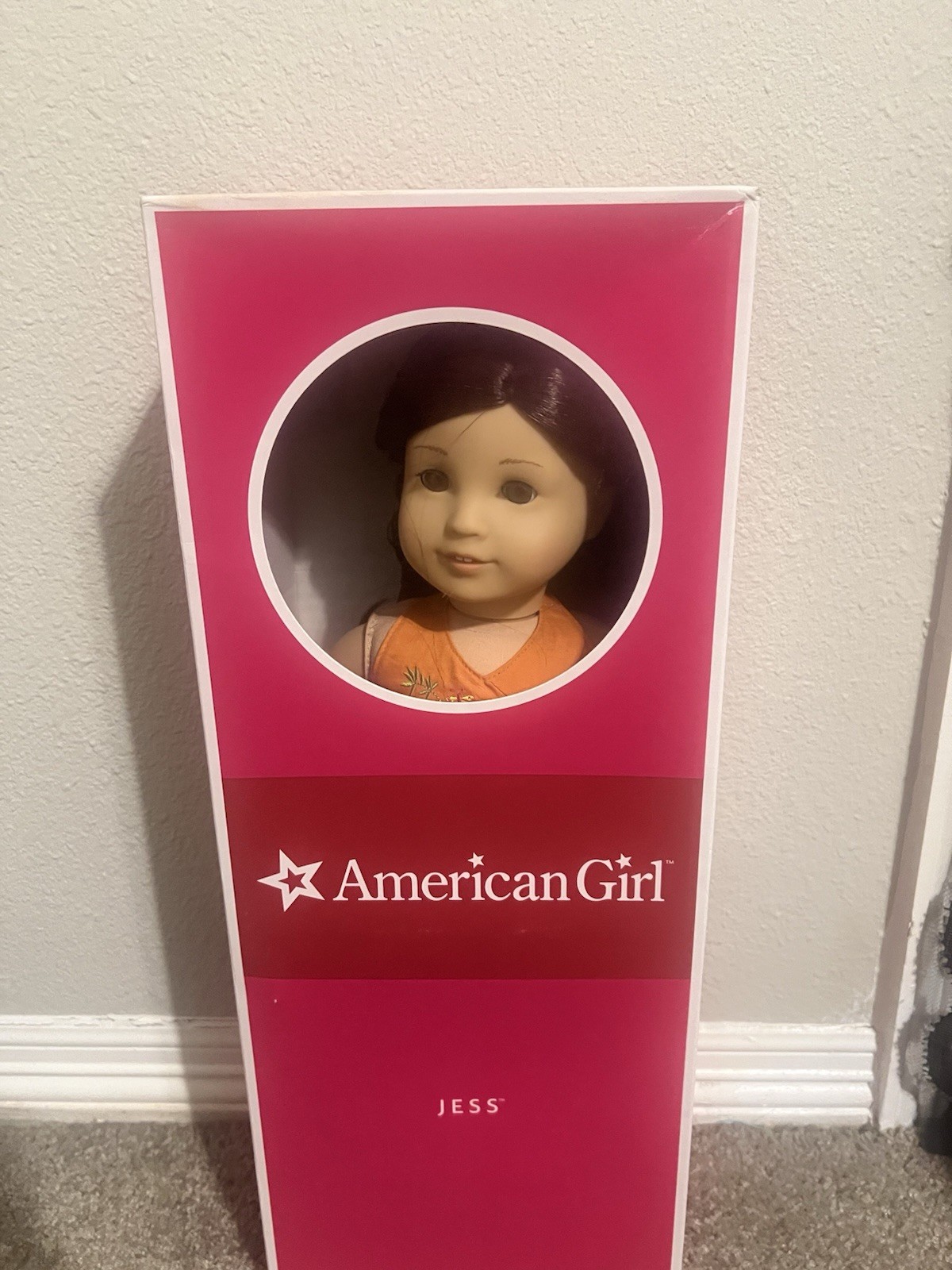 American Girl Girl of the Year 2006 Jess Doll with Book & Original Box