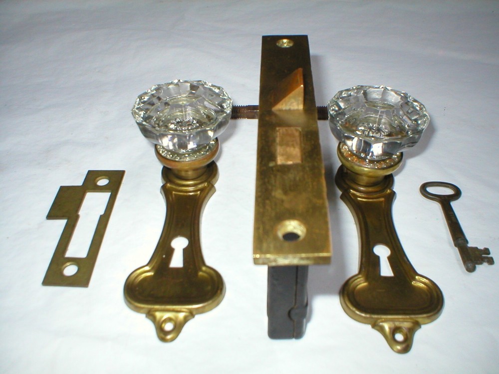 Antique Art Deco Era Door Hardware
