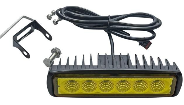 Custom Dynamics LED Light Bar Black Yellow