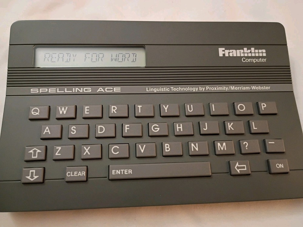 Franklin Spelling Ace Second Edition SA-98