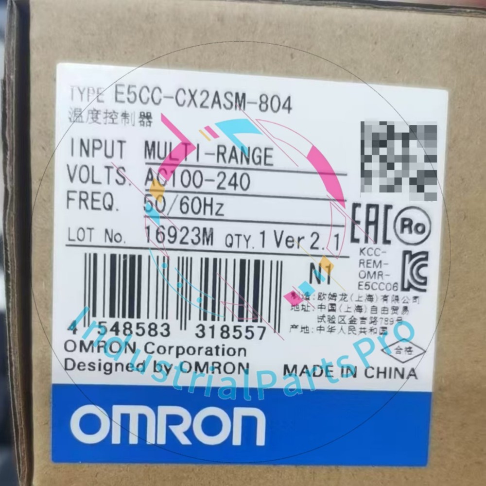 1 PCS OMRON E5CC-CX2ASM-804 100-240VAC New in box Temperature Controller