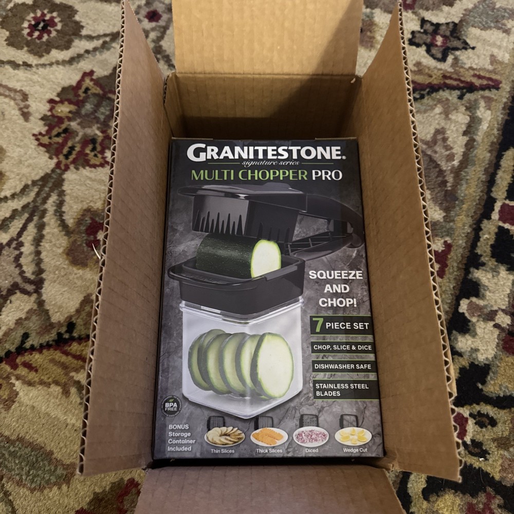 🐷 Granitestone 7-Piece Multichopper Pro With Blades K93450