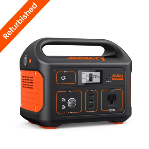 Jackery Refurbished Explorer 500 Portable Power Station,508Wh Battery