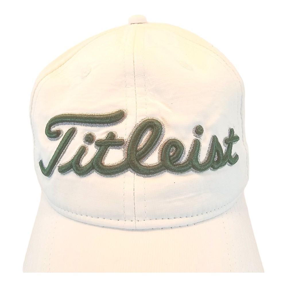 Titleist Cap Lutheran Crusader Shield Side Logo White Golf Hat Adjustable