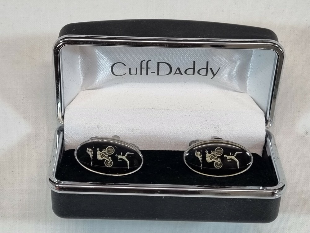 Chuff-Daddy Boxed Triathlon Cufflinks