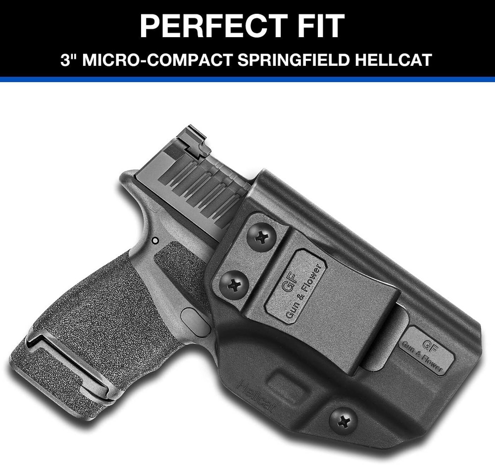 IWB Holster For Hellcat 3" Micro-Compact Concealed Carry Polymer Holster