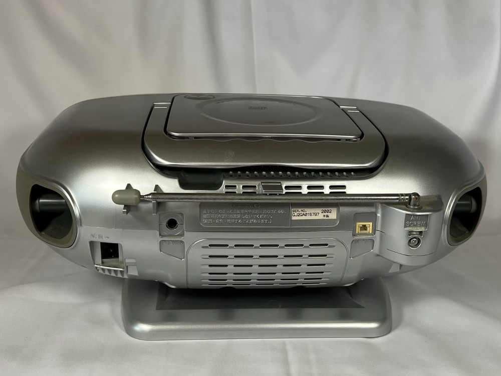 Personal MD system RX-MDX60 CD and MD operation confirmed