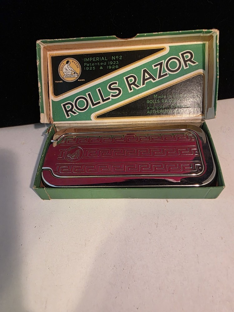 Vintage Rolls Razor Imperial No. 2. Complete with Paperwork.