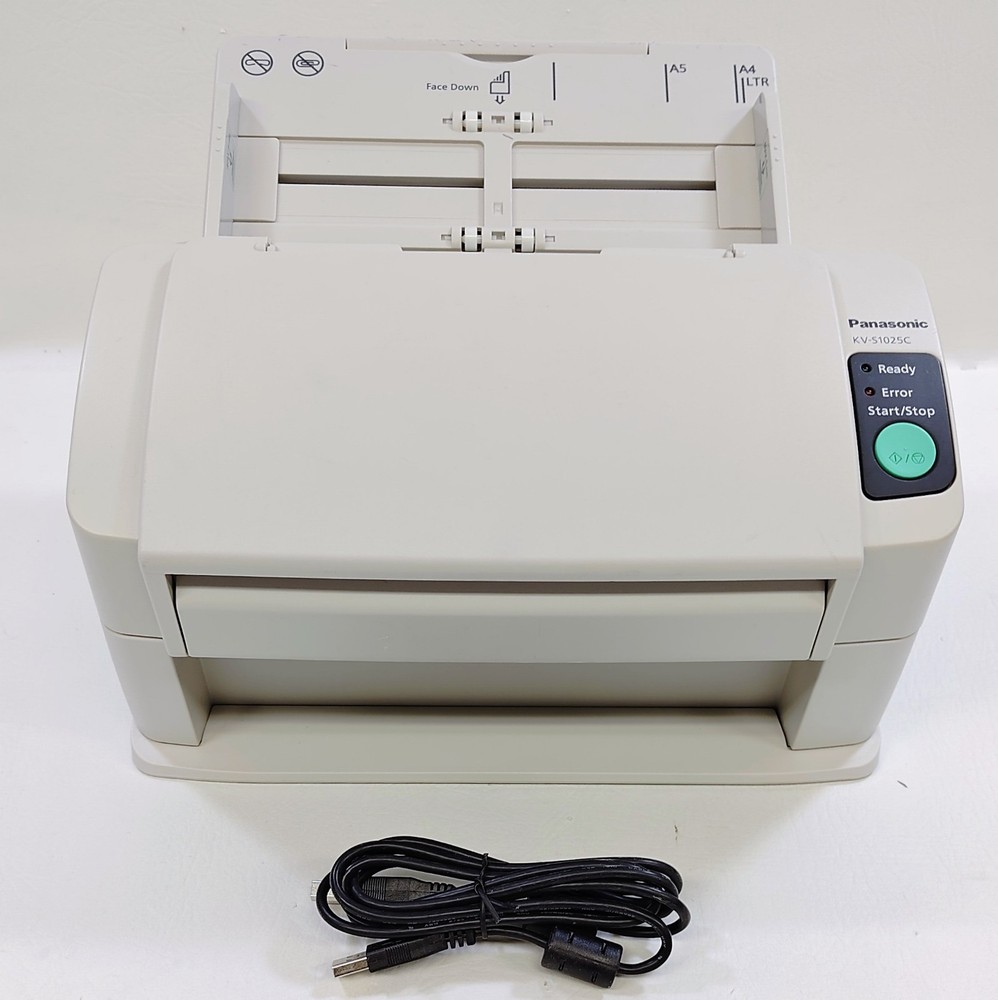 Panasonic KV-S1025C High Speed Duplex Sheetfed Document Scanner w/Power - Tested