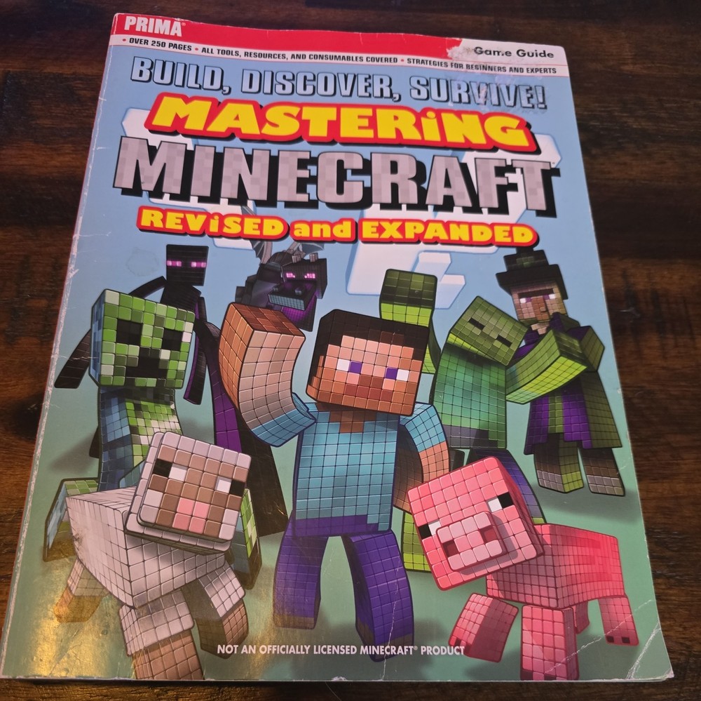 Mastering Minecraft Revised and Expanded Prima Game Guide Build Discover Survive