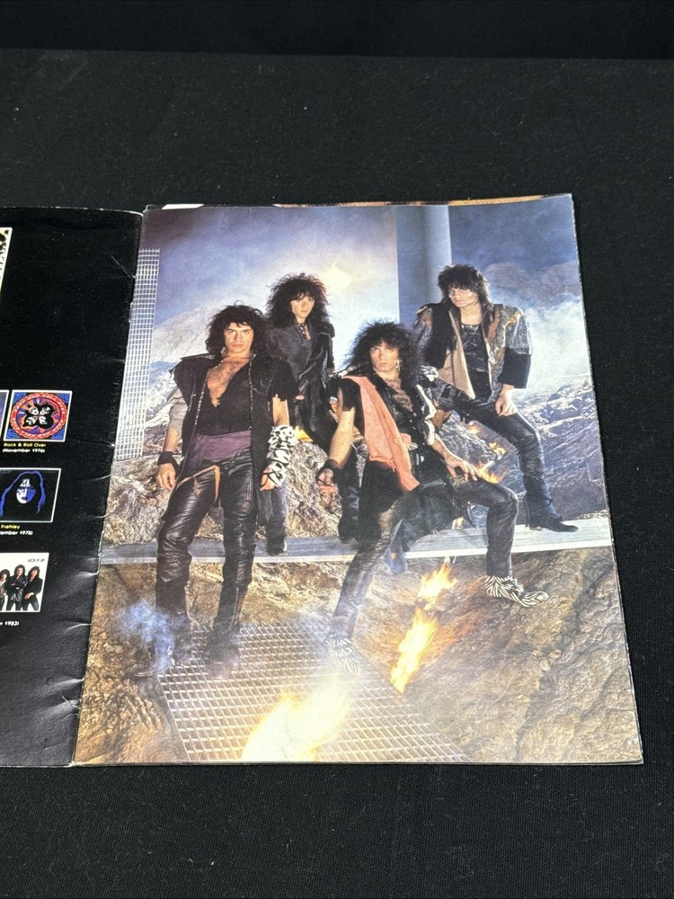KISS ANIMALIZE World Tour 84/85 Tour Book Program Eric Carr Mark St John