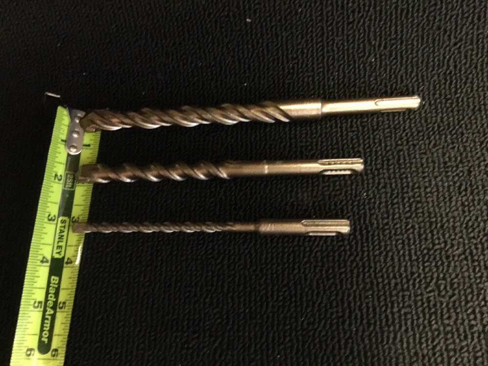 HILTI BIT SET SDS PLUS PREOWNED, DURABLE, FREE HAT, FAST SHIP