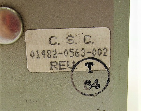 Cidtec CID2505D6-B Machine Vision Camera General Electric