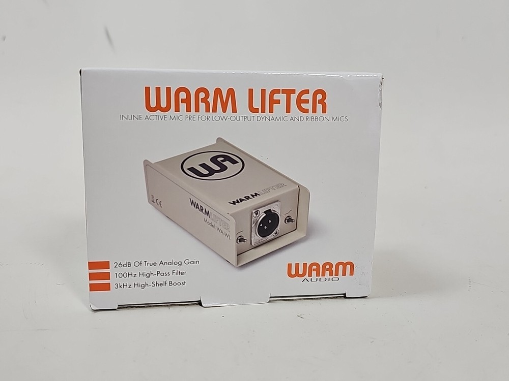 Warm Audio/ Lifter Inline Active For Low-Output Dynamic and Ribbon Mics