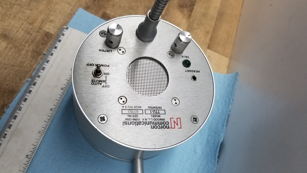 NORCON Communications TTU-1 Talk Thru Communication Unit (READ) #1