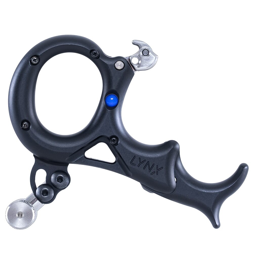 Stan LYNX Hinge Release, Black, Large, Adjustable Archery Release (8483): NEW