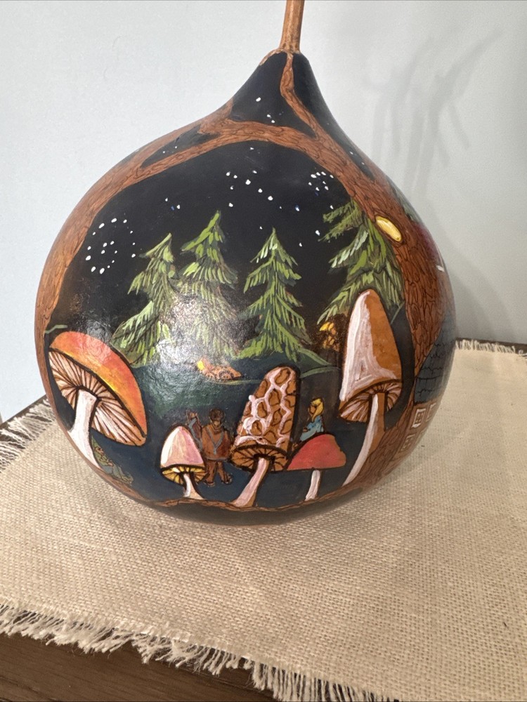Handpainted Gourd
