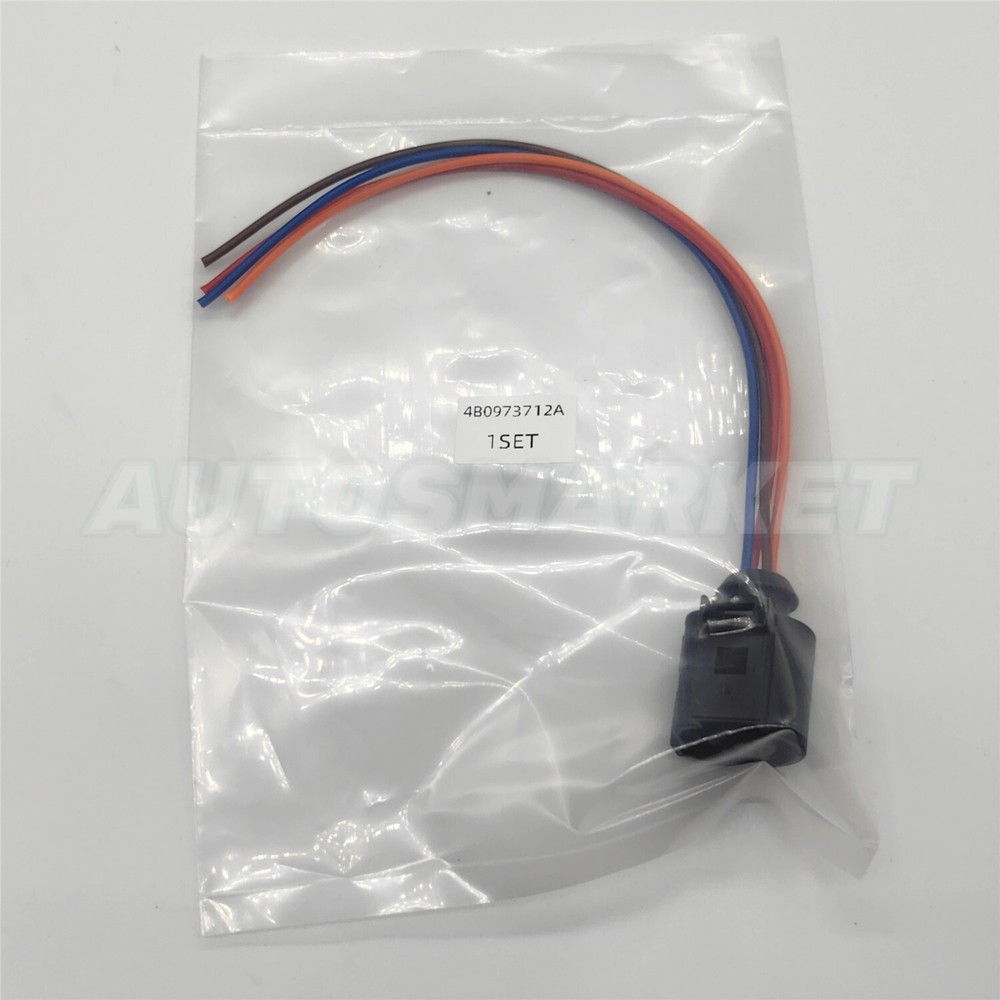New Headlamp Level Range Sensor Connector Plug For Audi R8 2008-2012 4B0973712A