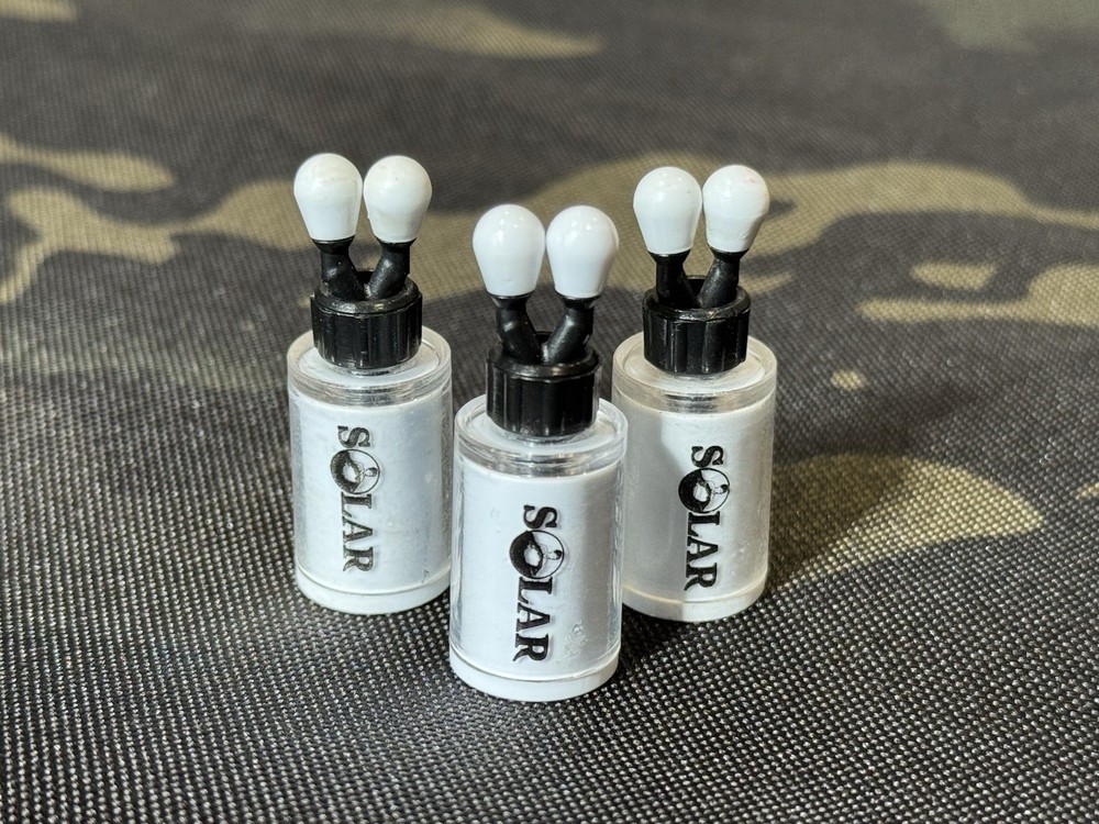Solar Tackle Ipro White Bobbins x 3