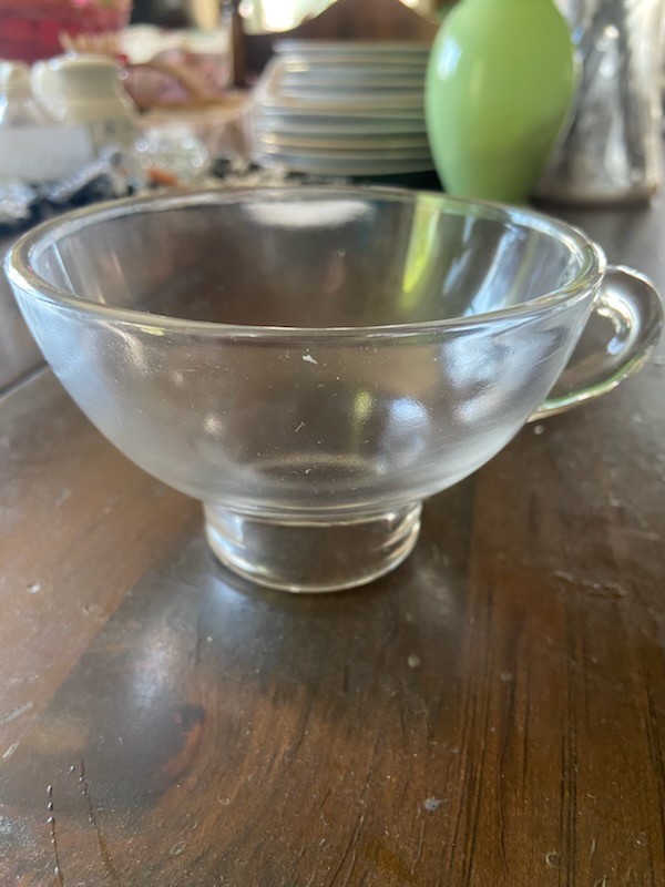 Glass canning funnel