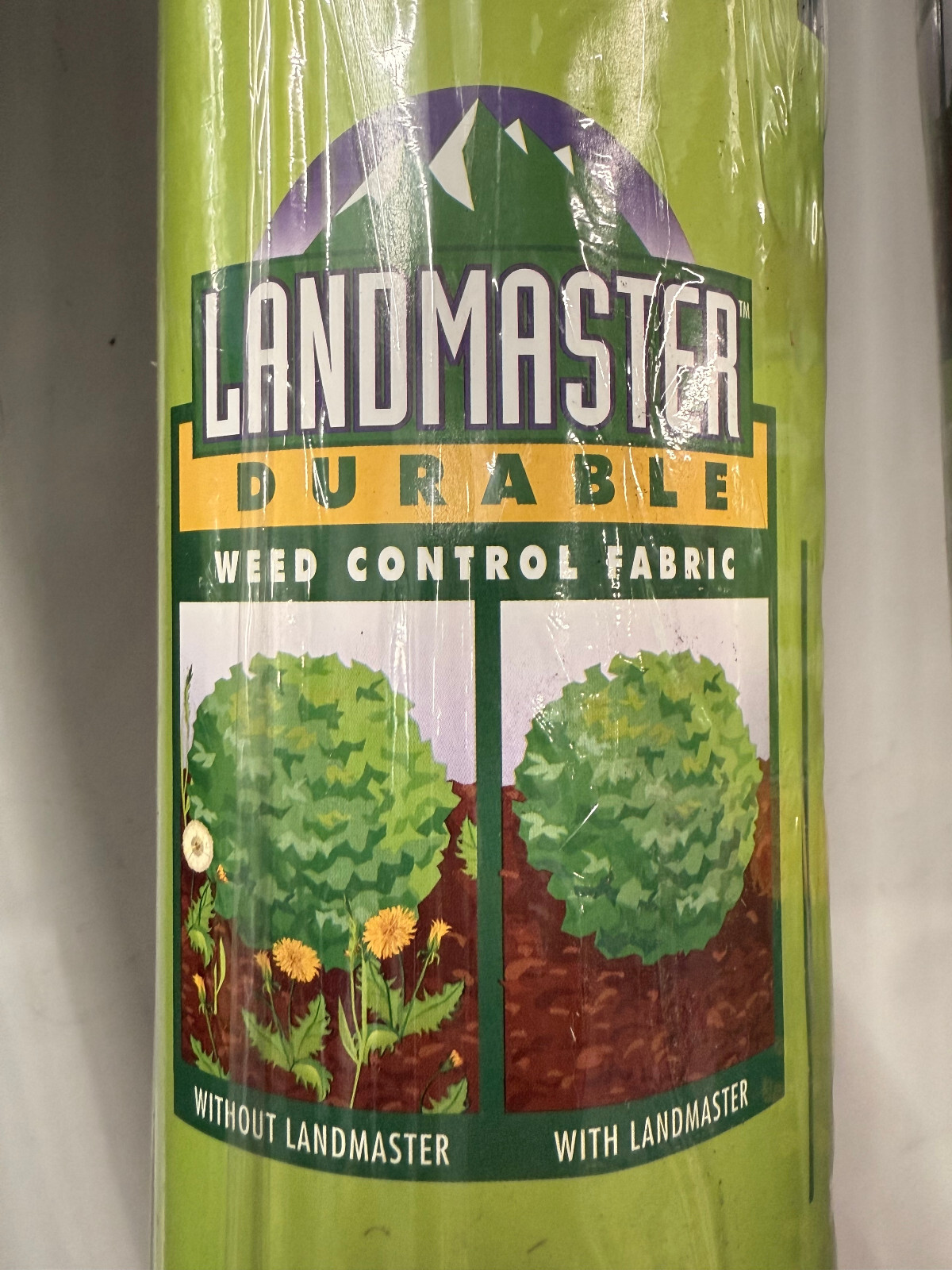 4 ROLLS Landmaster 15 Yr Durable 3 x 50' ea Weed Control Landscape Fabric 301041