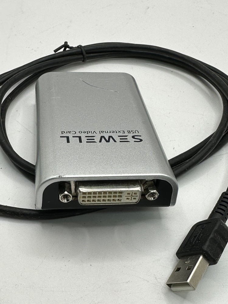 Sewell mini USB-to-DVI adapter External Video Card