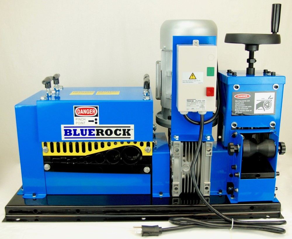 NEW BLUEROCK Tools Model WS-260 Wire Stripping Machine Copper Cable Stripper