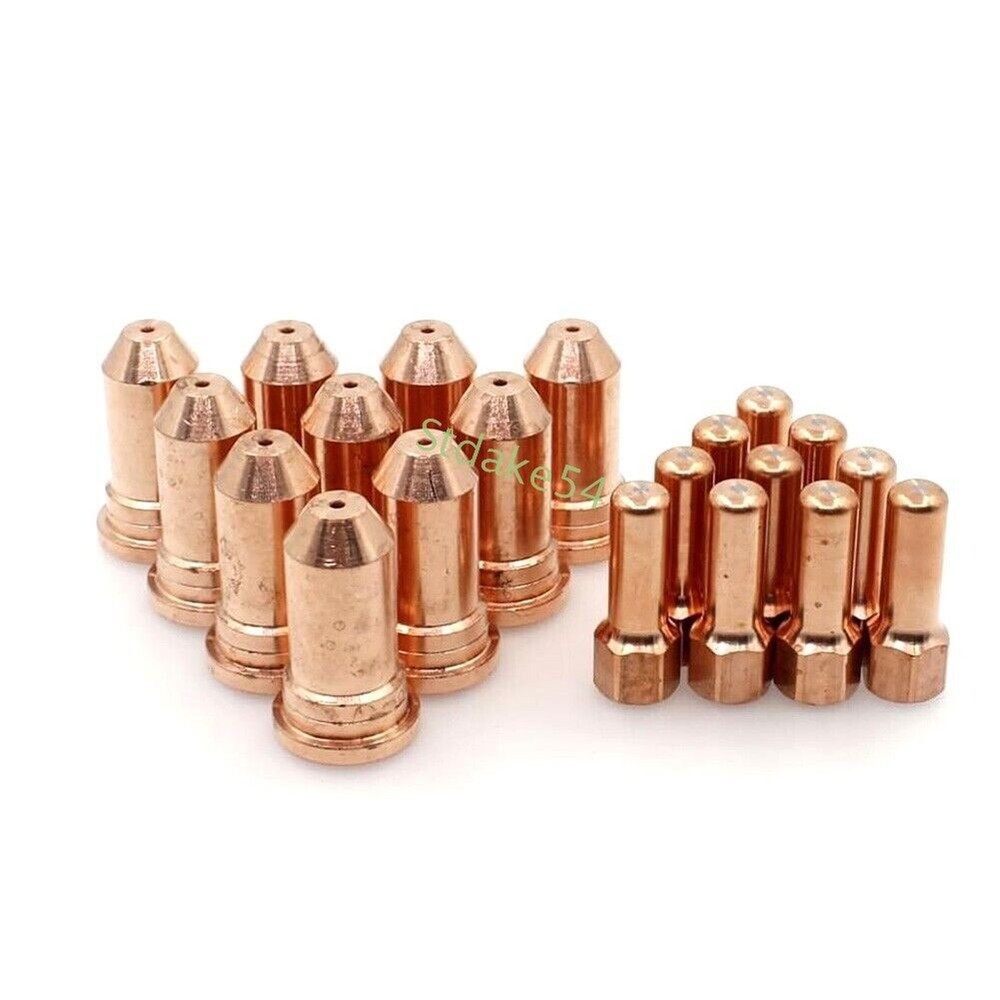 20pcs for PT100 IPT-100 Cutting Torch Plasma Electrode Nozzle Tip 1.4mm