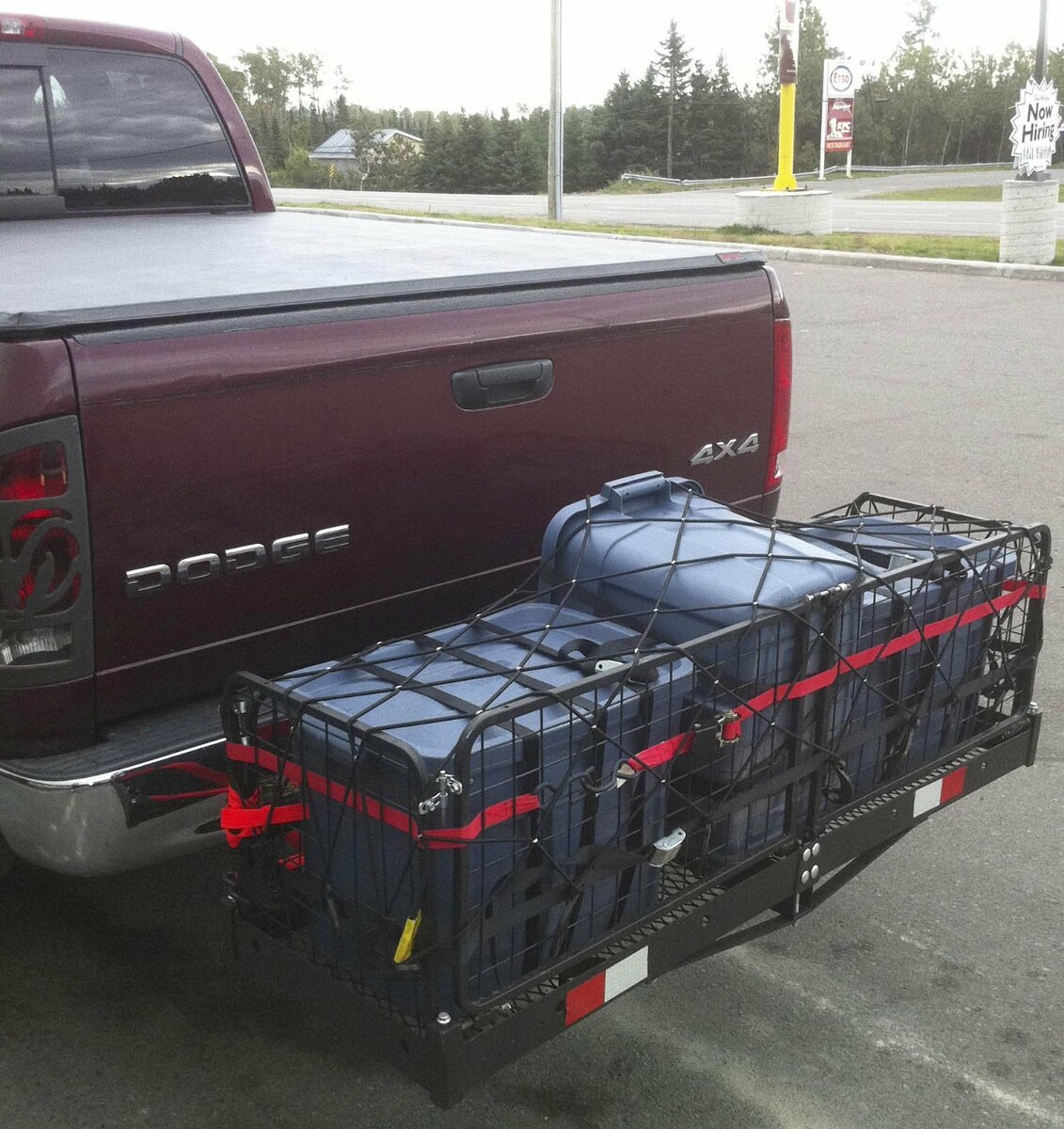 Erickson 07496 Cargo Carrier with Sides (Folding, 500 lb. Rated)