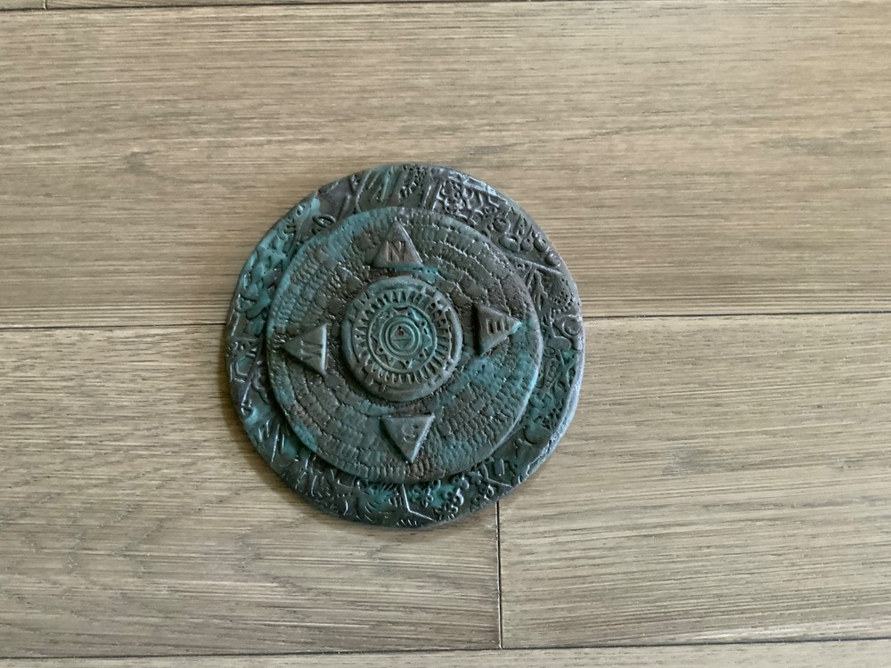 Compass Nautical 7” diameter wall hanging
