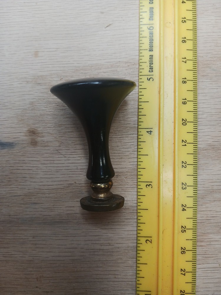 Victorian Desk Wax Seal with Initial "H"