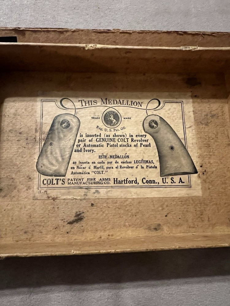 POOR CONDITION Colt Pre War Box