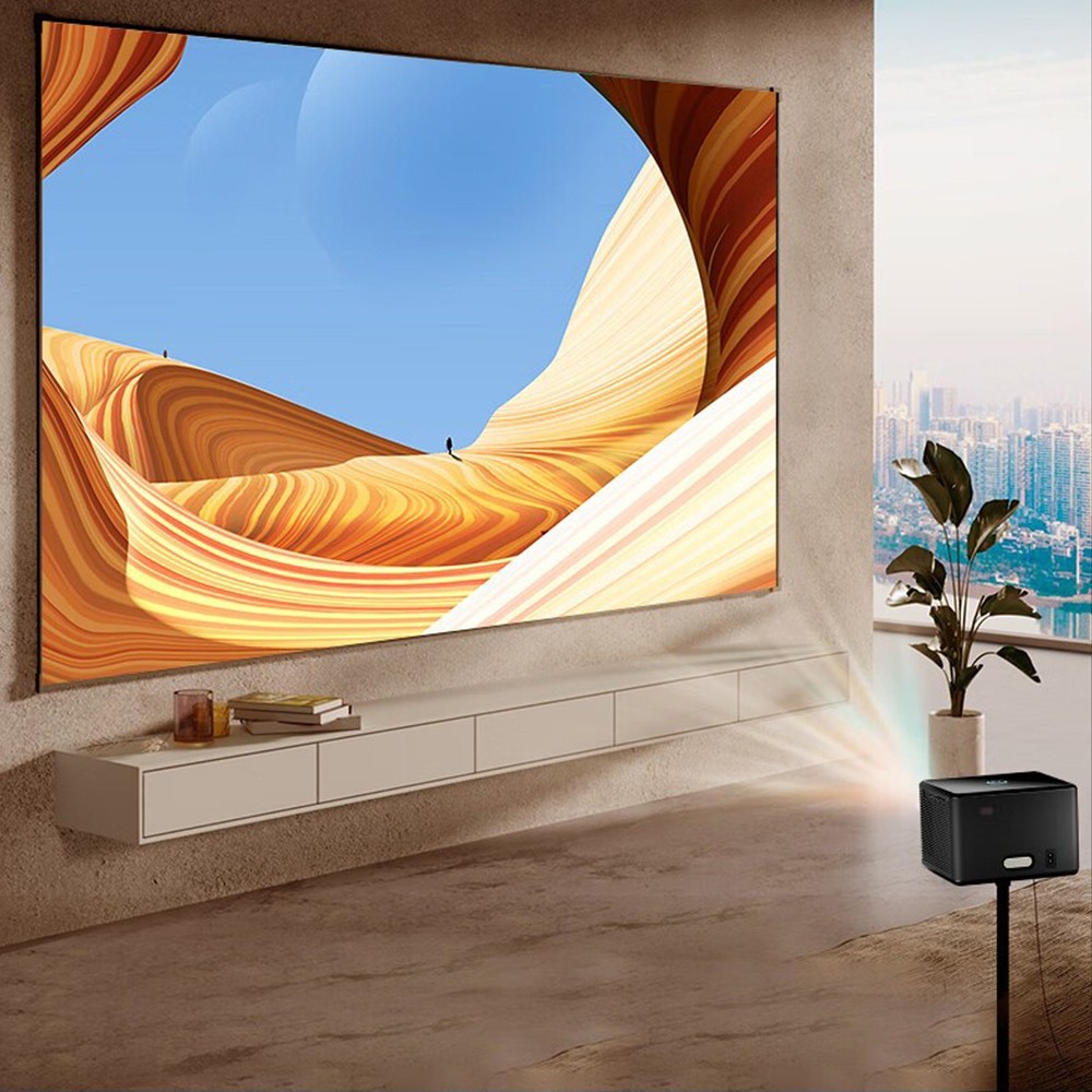 4K Projector Smart Android Projector Smart Voice Dual Frequency HD Projector US