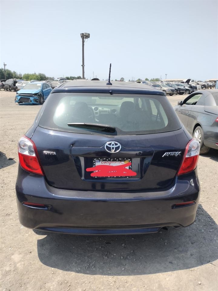 LEFT REAR DOOR WINDOW REGULATOR OEM 2012 TOYOTA MATRIX