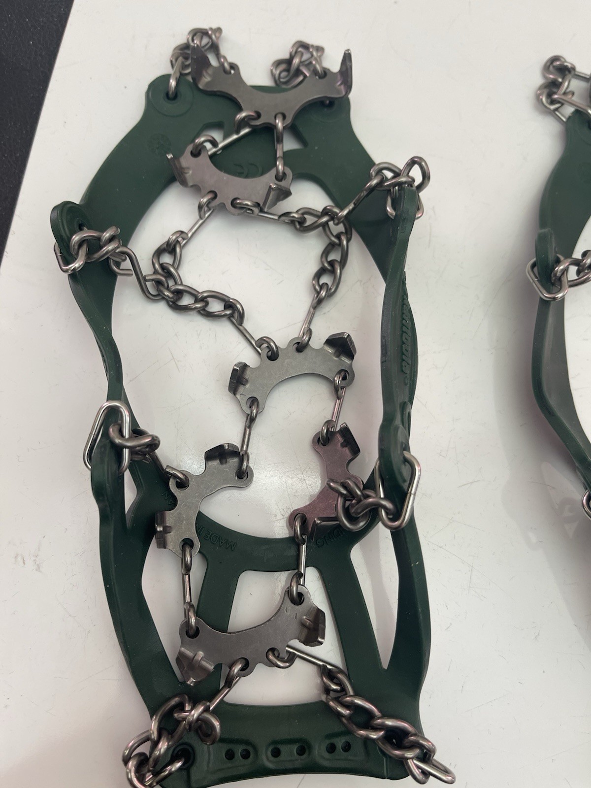 Kahtoola Microspikes Footwear Traction Hiking & Trekking Green Unisex Small