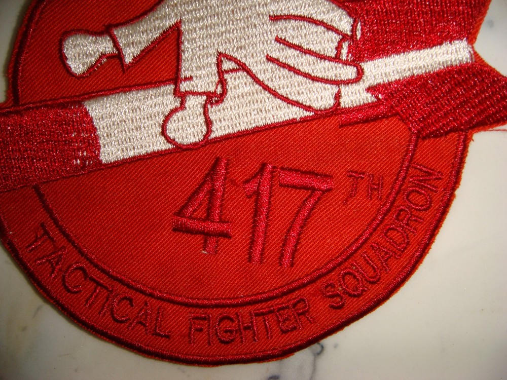 USAF 417th TACTICAL FIGHTER SQUADRON, VIETNAM WAR PATCH