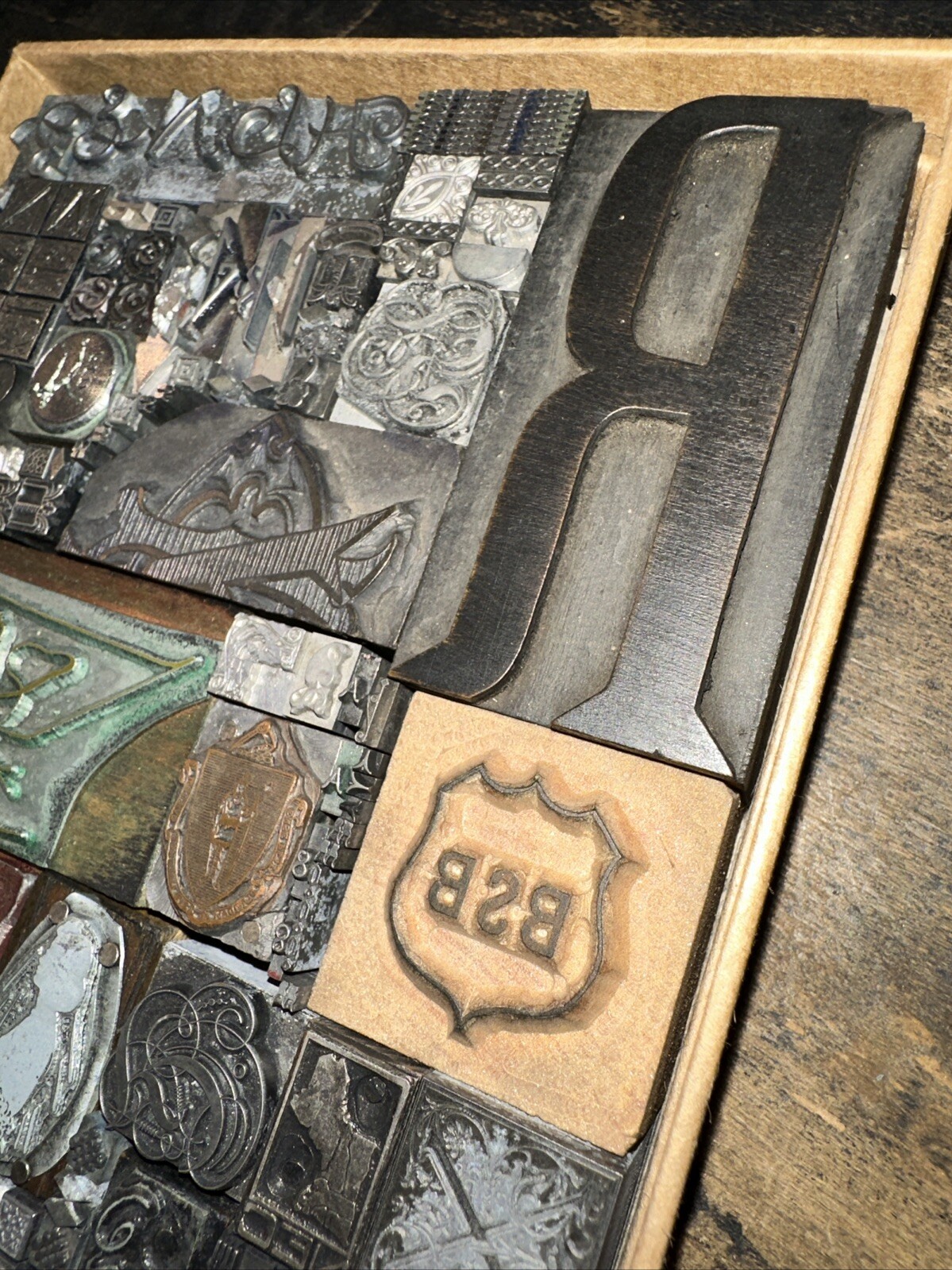 Printing Blocks Ornamentals Borders Dingbats. Wonderful Variety!! #C Beautiful!