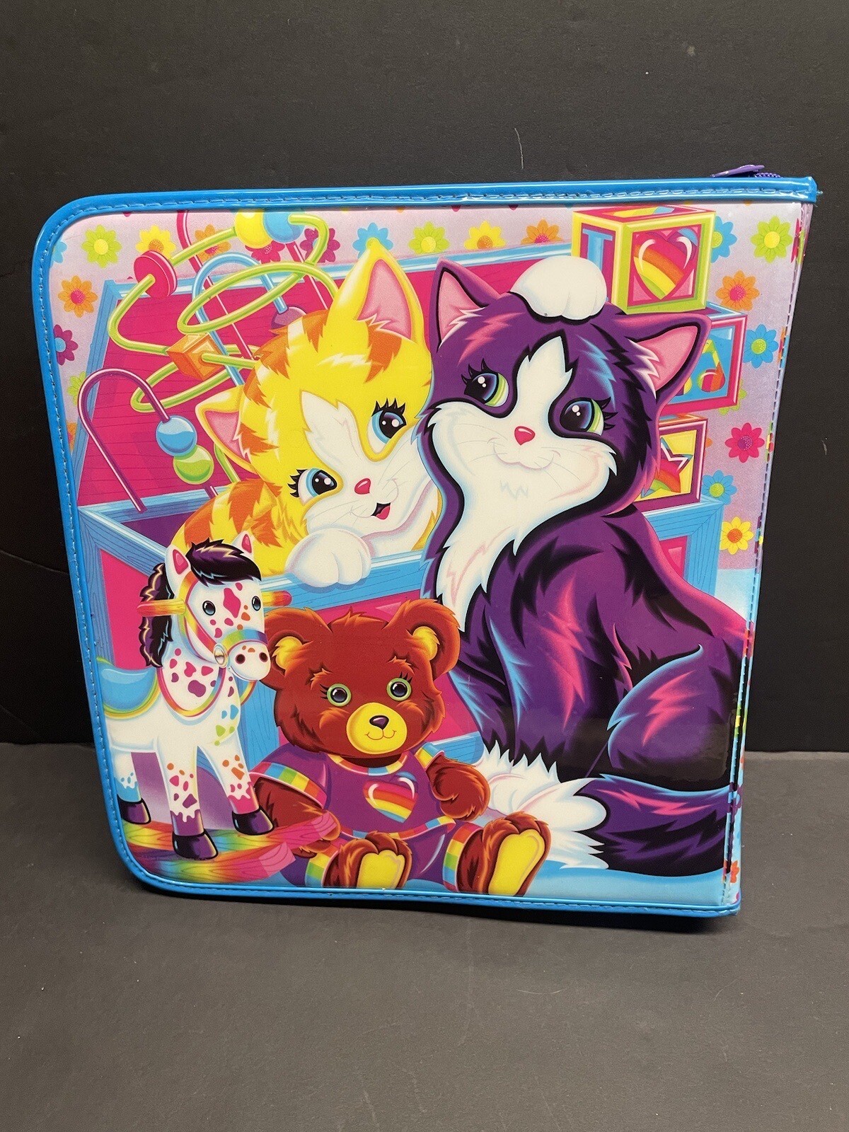 Vintage Lisa Frank Large Trapper Keeper Good Shape VHTF
