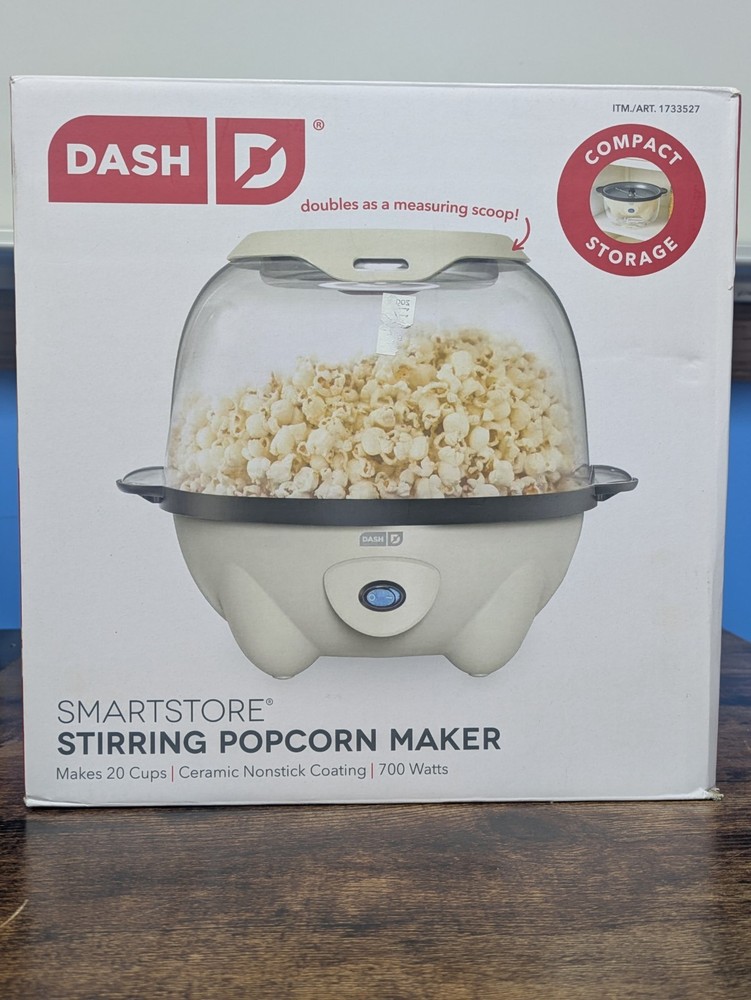 Dash D smartstore stirring popcorn maker