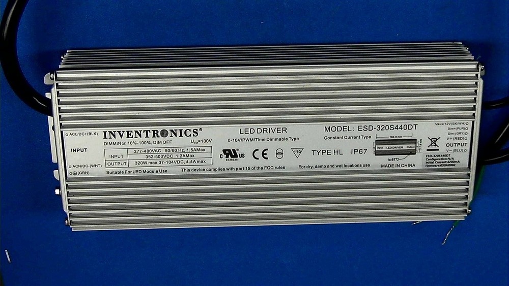 Inventronics ESD-320S440DT Programmable Constant-Current LED Driver