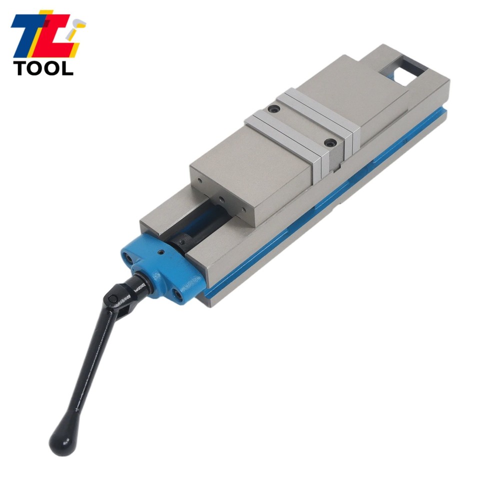 4" Double Lock CNC Precision Vise Milling Machine Vise Double Action Workholding