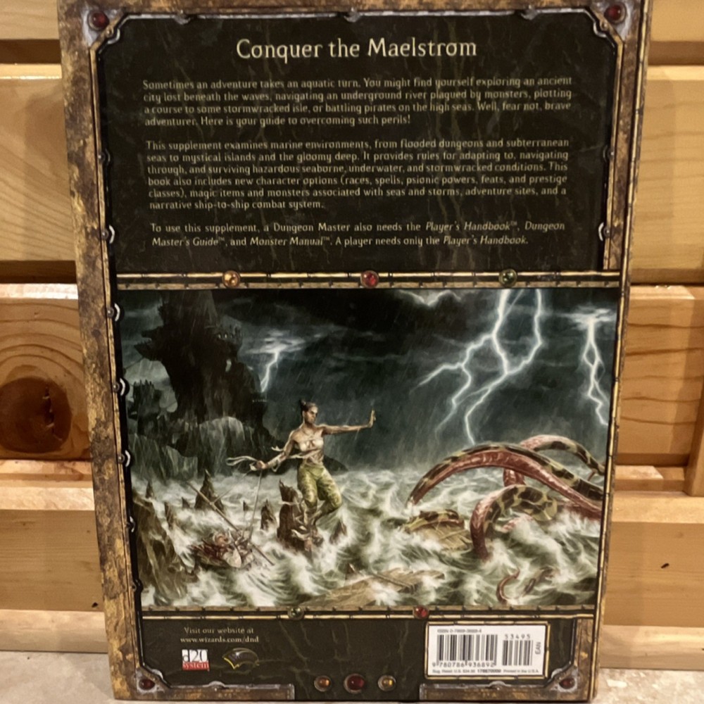 Stormwrack Adventure Module Dungeons & Dragons 2005