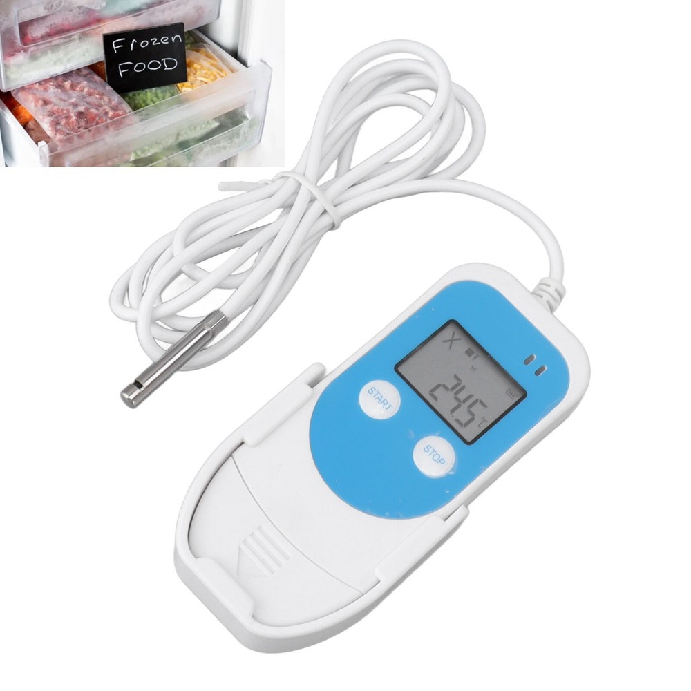 Digital Temperature Humidity Data Logger Reusable High Accuracy PDF Report USB