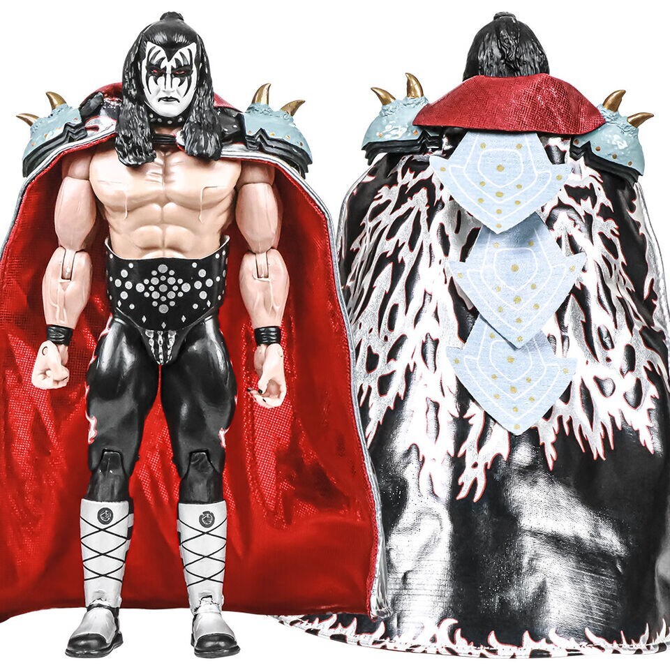 Legends of Professional Wrestling Figures: The Demon KISS VARIANT {Autographed}