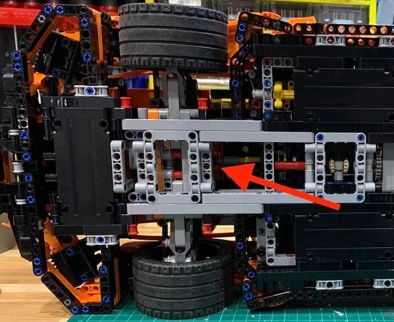 UPGRADE Wall Mount LEGO® Technic™ Porsche® GT3 RS 42056 Display Mount Bracket
